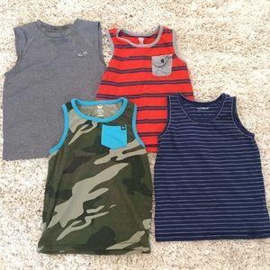Set of Four Tank Tops - Size 5